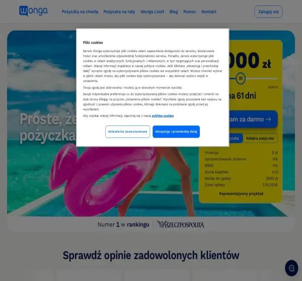 Forum i opinie o wonga.com