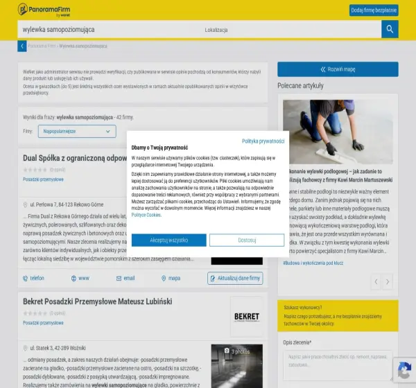 Forum i opinie o wykladziny.pf.pl