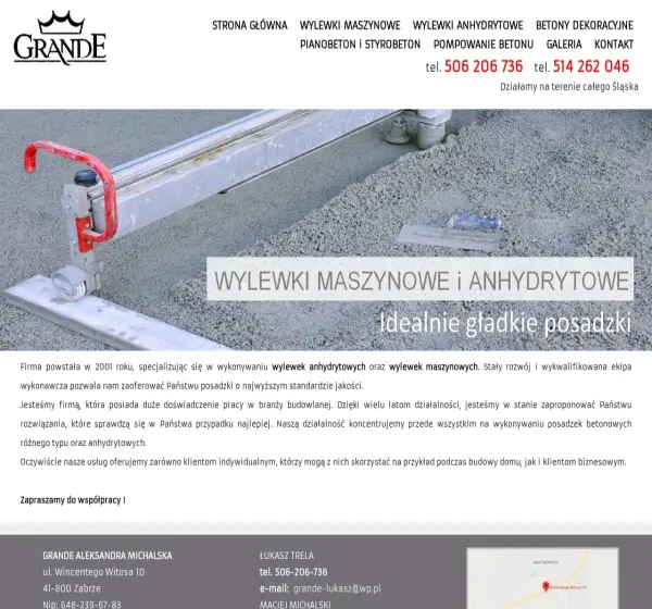 Forum i opinie o wylewki-maszynowe.slask.pl