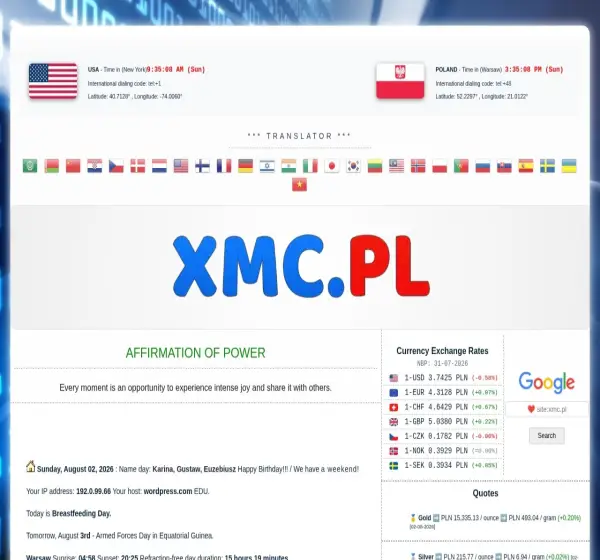 Forum i opinie o xmc.pl