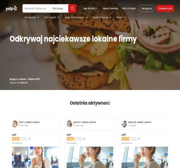 Forum i opinie o yelp.pl