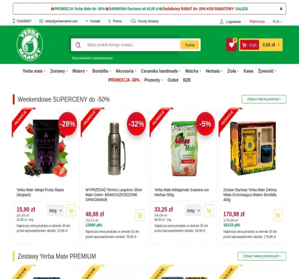 Forum i opinie o yerbamarket.com