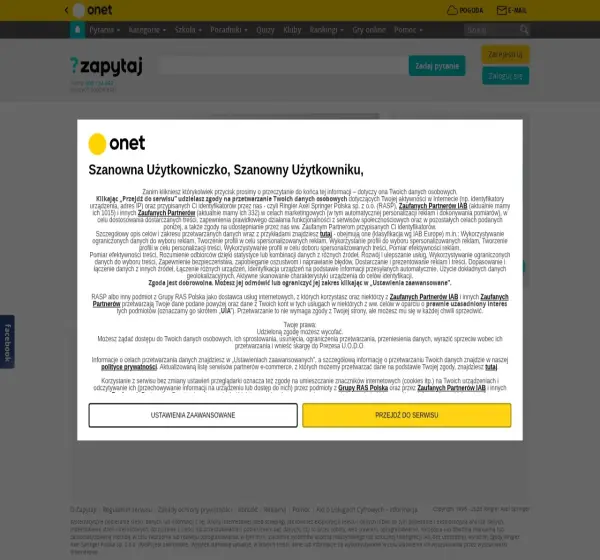 Forum i opinie o zapytaj.onet.pl