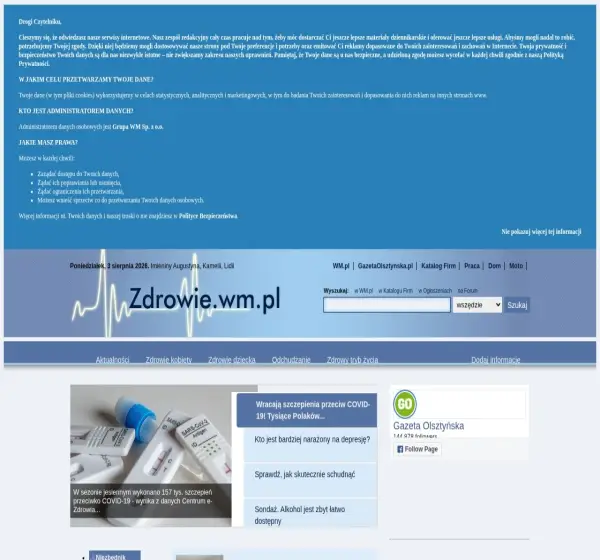Forum i opinie o zdrowie.wm.pl