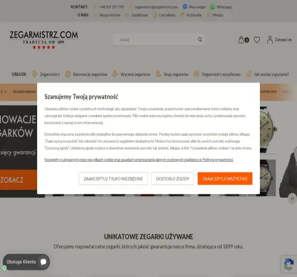 Forum i opinie o zegarmistrz.com