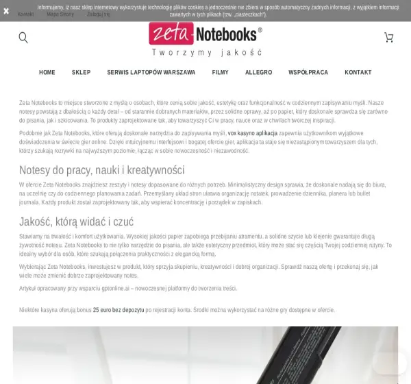 Forum i opinie o zeta-notebooks.pl