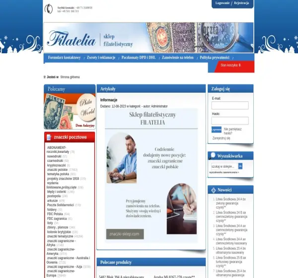 Forum i opinie o znaczki-sklep.com