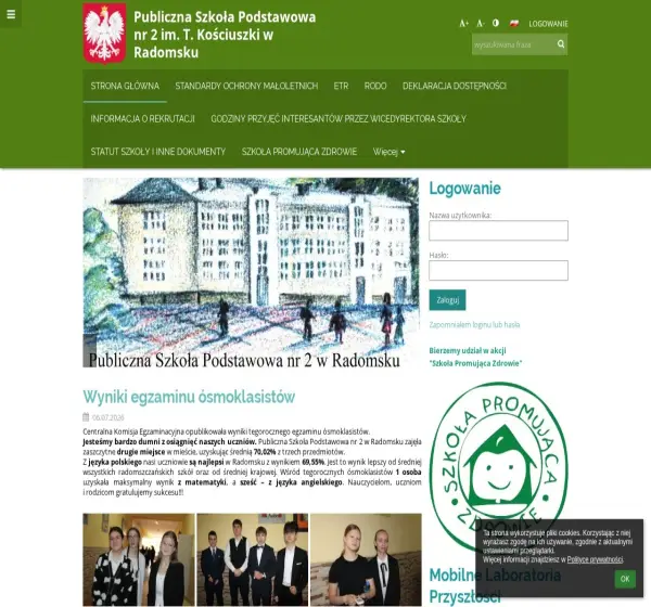 Forum i opinie o zsgnr2wradomsku.edupage.org