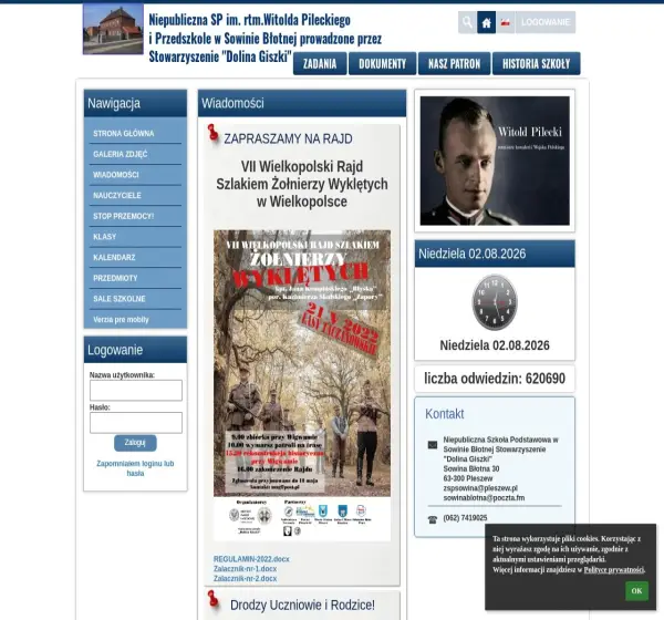 Forum i opinie o zspsowinablotna.edupage.org