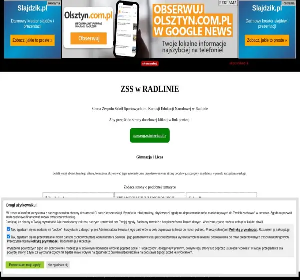 Forum i opinie o zssrog.prv.pl