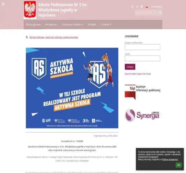 Forum i opinie o zsznr2hajnowka.edupage.org