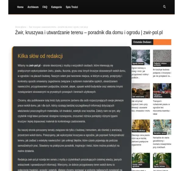Forum i opinie o zwir-pol.pl